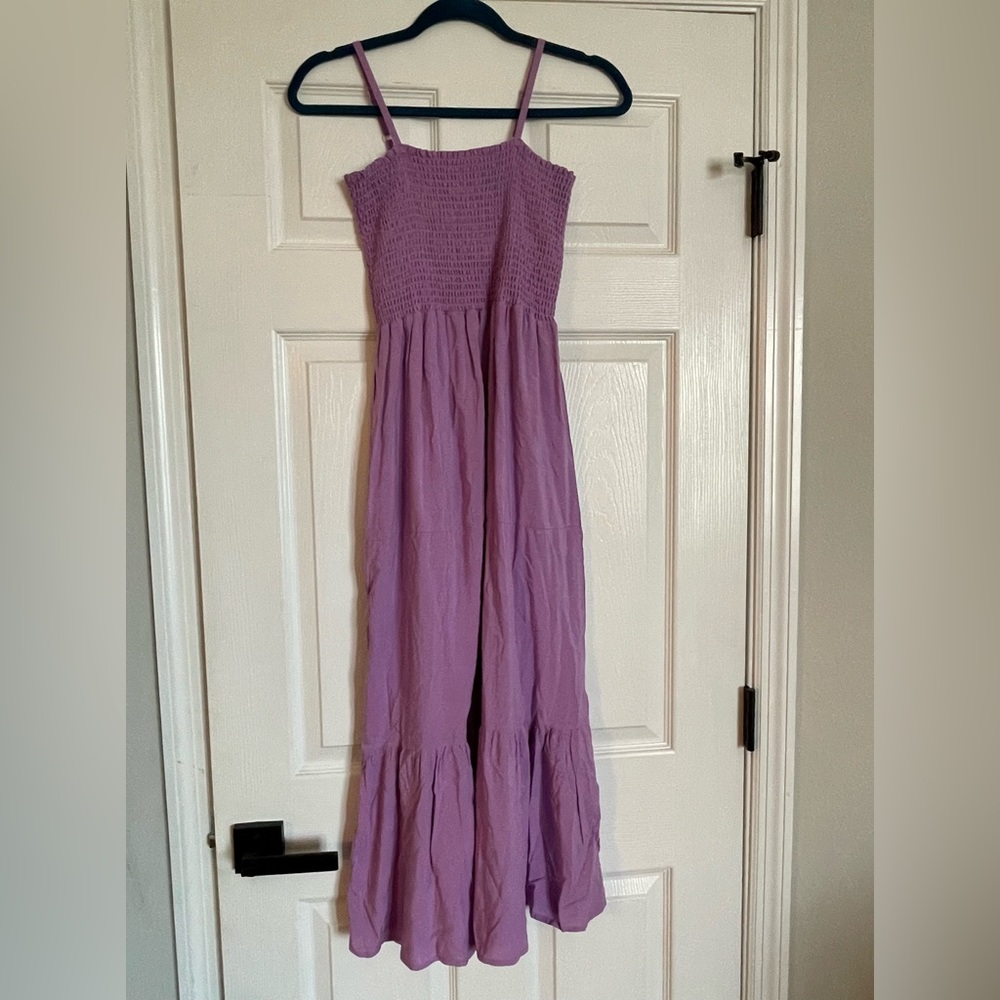 NWOT Girl’s Lavender Maxi Dress Size: XL PERFECT for Spring & Summer!